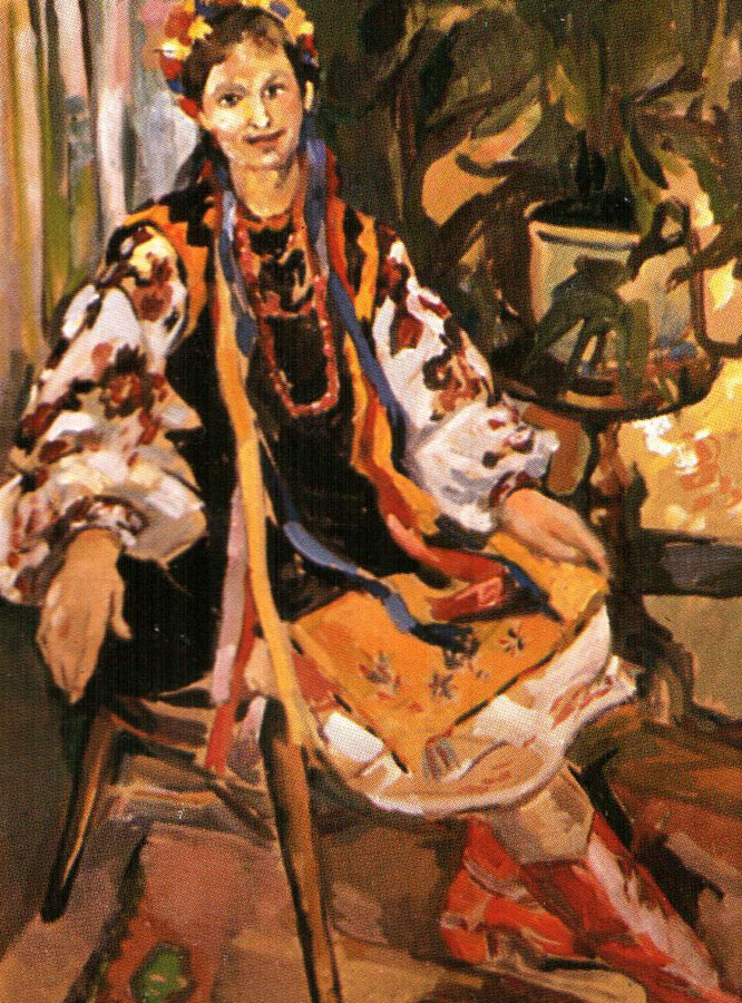 «Українка». 1988. Полотно, олія